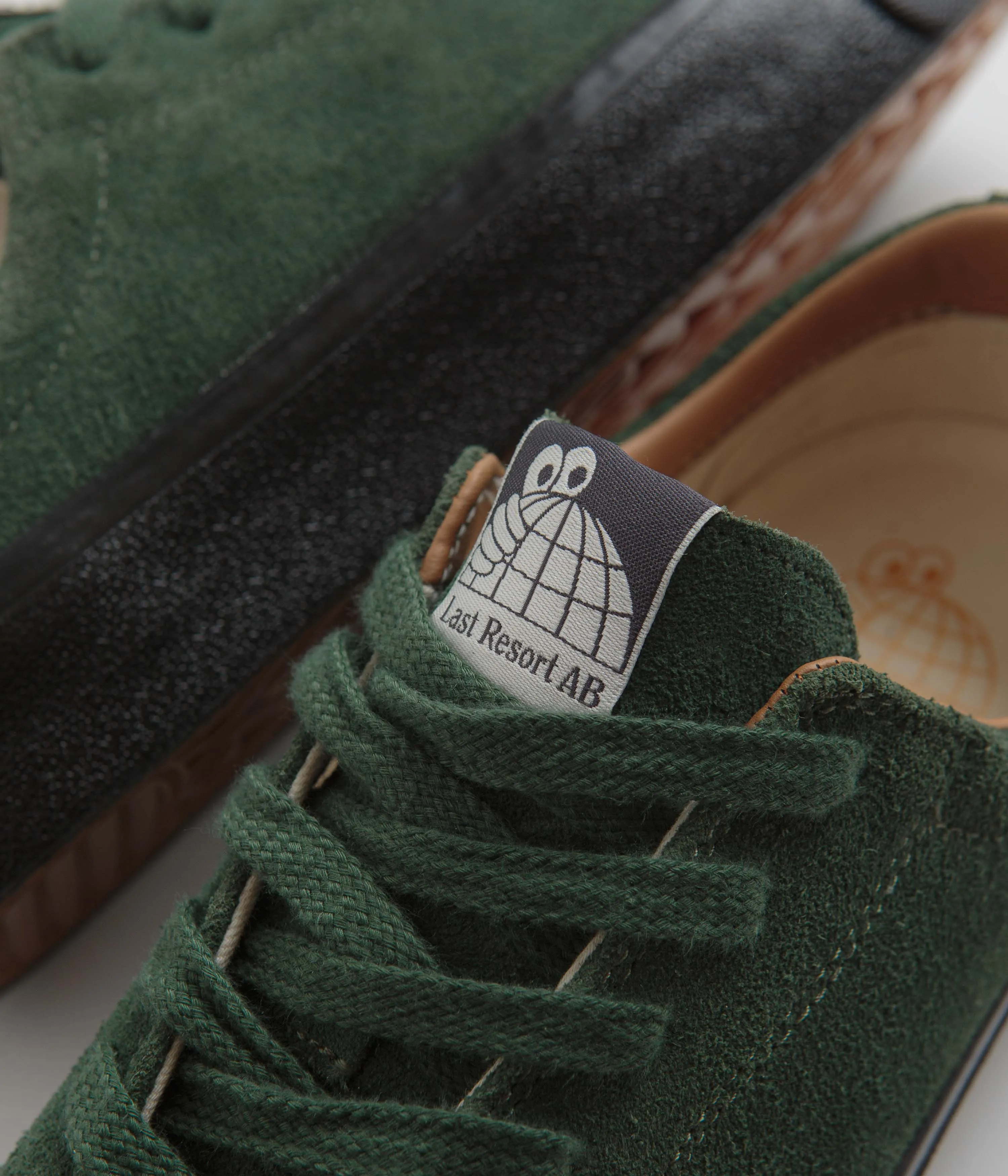 Last Resort AB VM003 Suede Shoes - Dark Green / Black