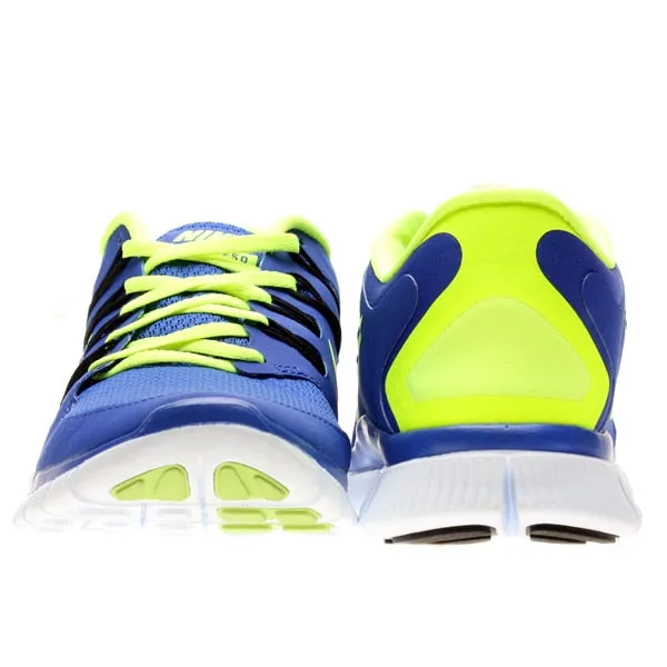 Nike Men's Free 5.0  Running Shoes Hyper Blue/Black/Blue Tint