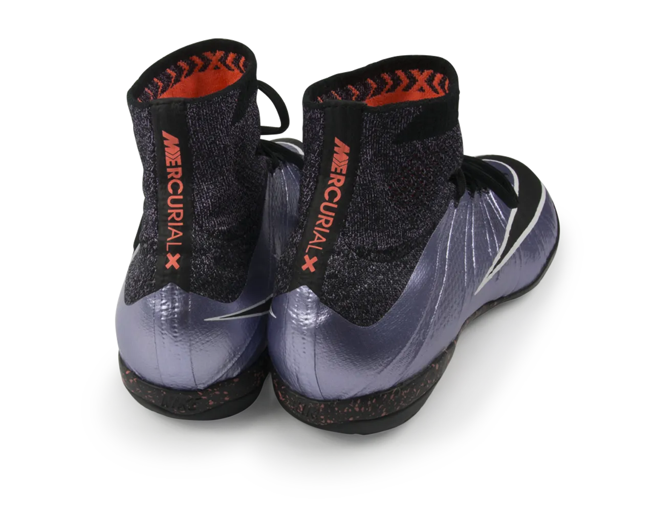 Nike Men's MercurialX Proximo Indoor Soccer Shoes Urban Lilac/Bright Mango/Black