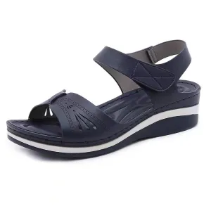 "Bella" Lässige Plateausandalen